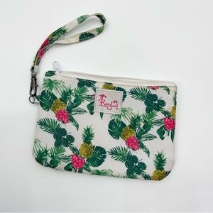 Ron Jon Surf Shop Wristlet Pineapple Tropical Waterproof Wallet